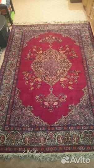 Антиквариат Иранский ковер шерстяной ручной работы