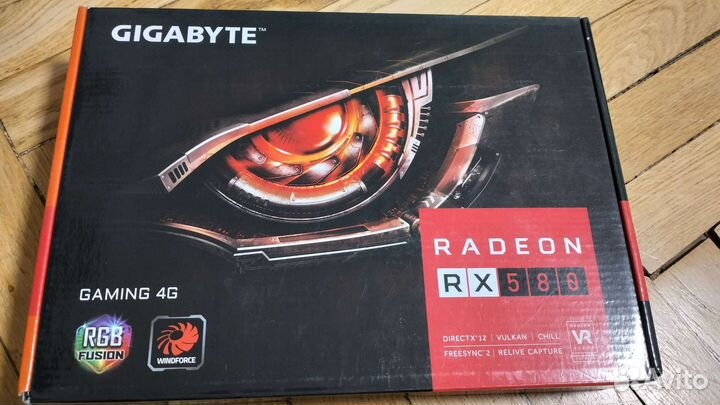 Видеокарта rx 580 4 gb