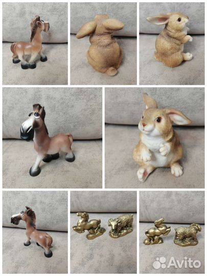 Игрушки пластиковые ссср,фигурки полистон,корзинка