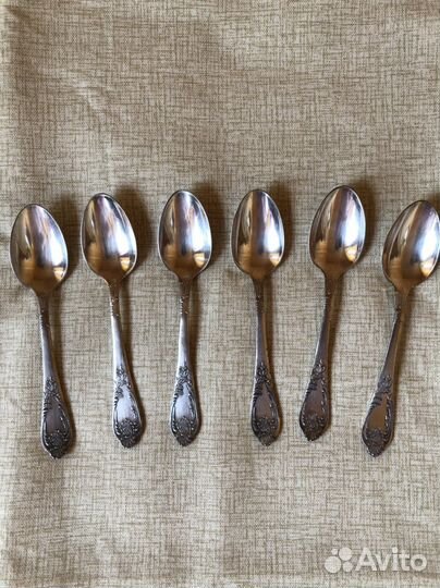 Мельхиоровые десертные ложки