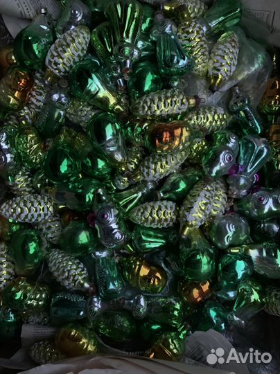 Ёлочные игрушки СССР