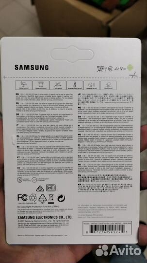 Карта памяти micro sd 2шт 128gb и 2шт 64gb samsung