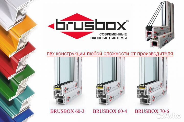 Окна пвх brusbox