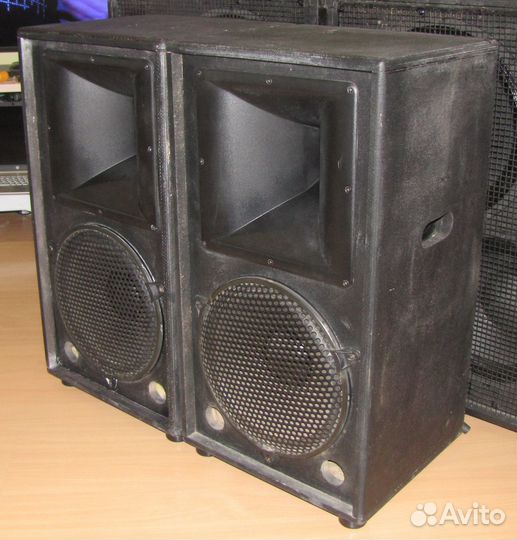 Колонки Frank Audio 800W 2ш Pro Акустика 74х39х35с