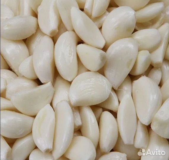 Очищенный чеснок Любаша свежий урожай в вакууме