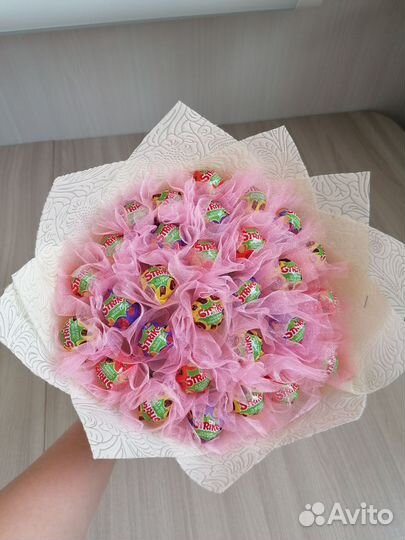 Букет из чупа чупсов