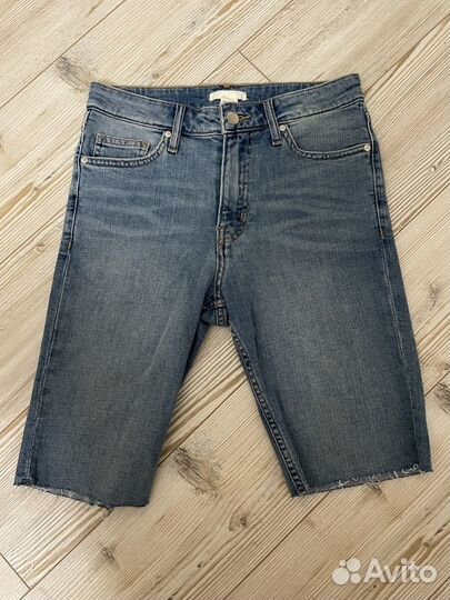 H&M Шорты джинс удлиненные синие EUR 36 S