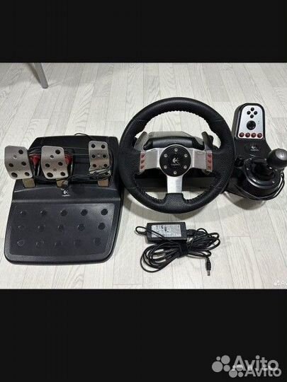Игровой руль Logitech g27 (полный комплект)