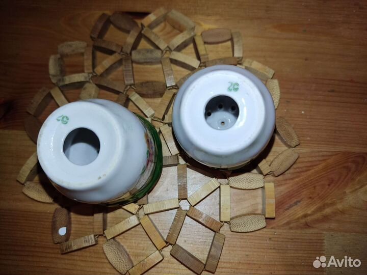 Солонки фарфор СССР лфз дулево