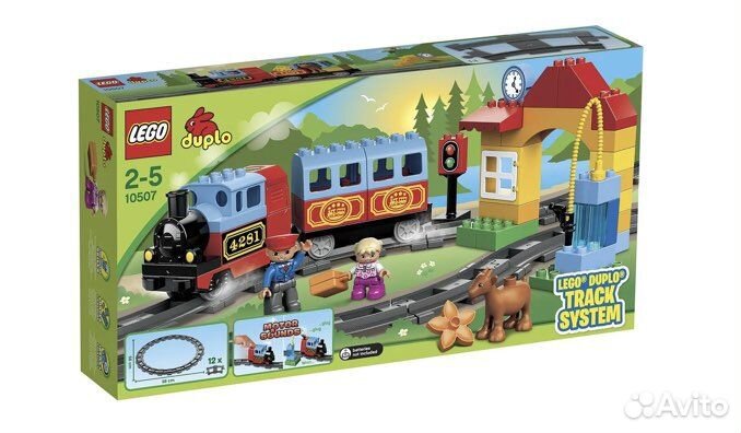Lego duplo поезд 10507