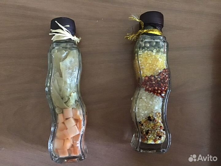 Бутылки декоративные для интерьера кухни