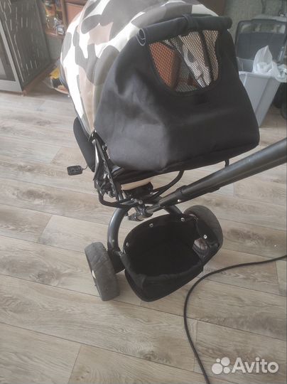 Детский велосипед трехколесный с ручкой