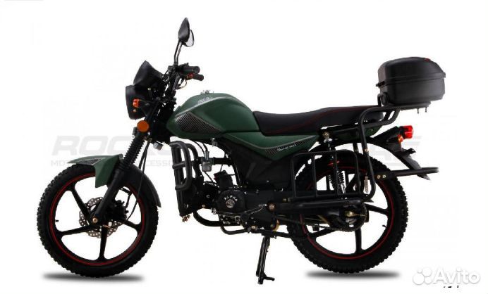 Мопед rockot alpha tourist M-12 зеленый