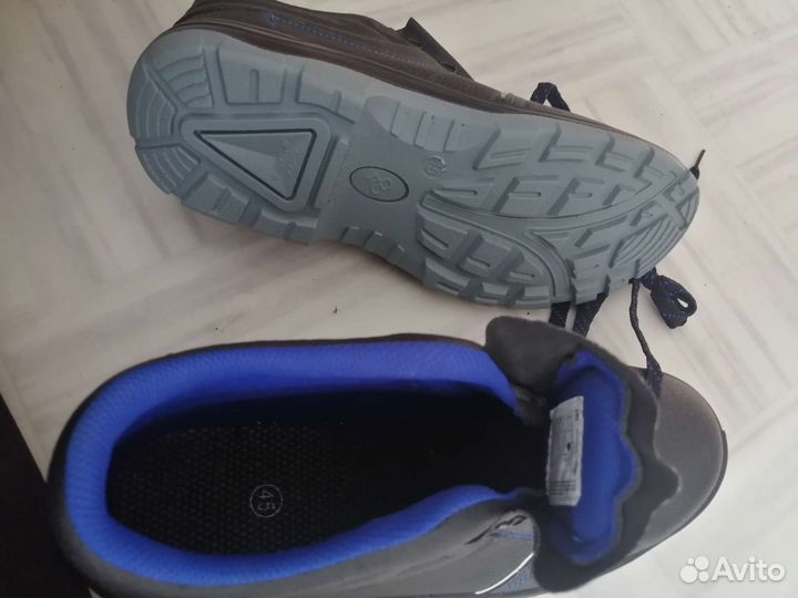 Ботинки рабочие кожаные