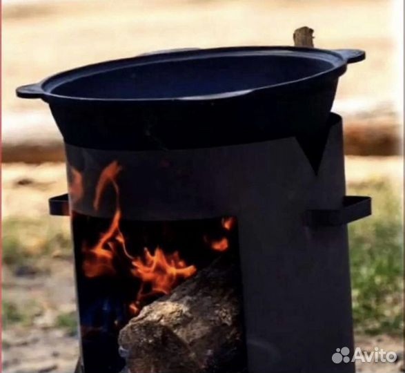 Кaзaн чугунный 12 литров