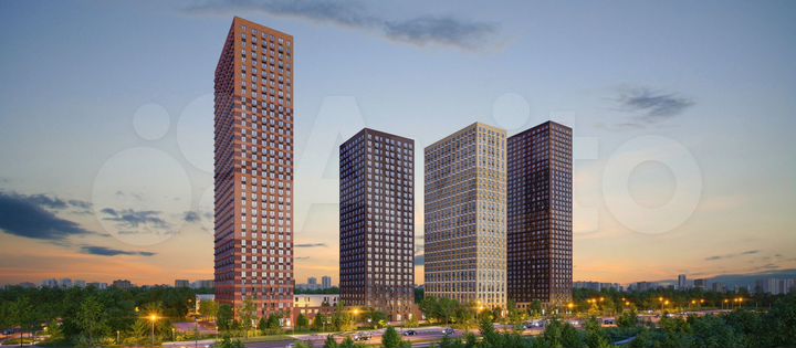 Квартира-студия, 23,7 м², 25/38 эт.