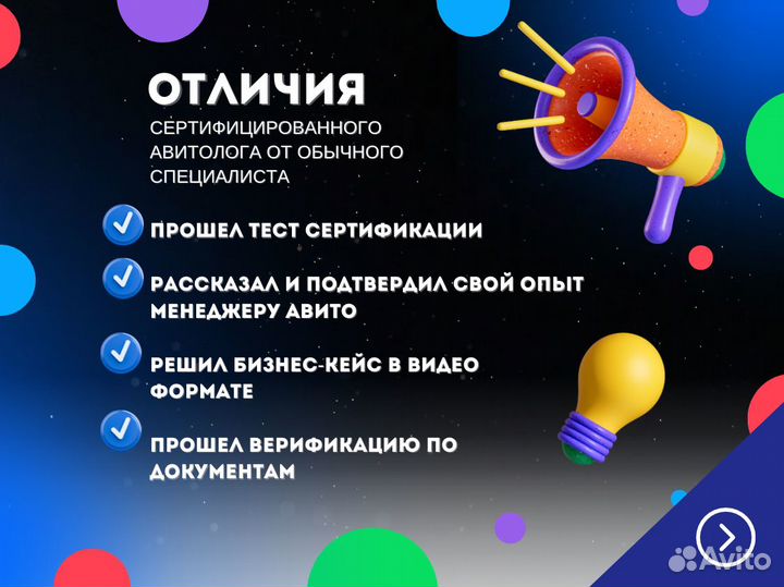 Отговорю от покупки курса по авито проф авитолог