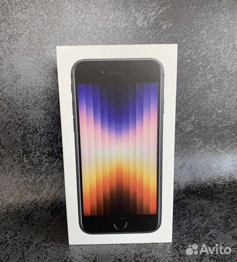 iPhone Se 2022 64gb Midnight Магазин,Новый,Рассроч