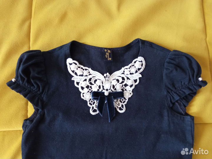 Блузка школьная Маленькая леди 134