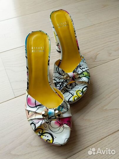 Stuart weitzman сабо мюли