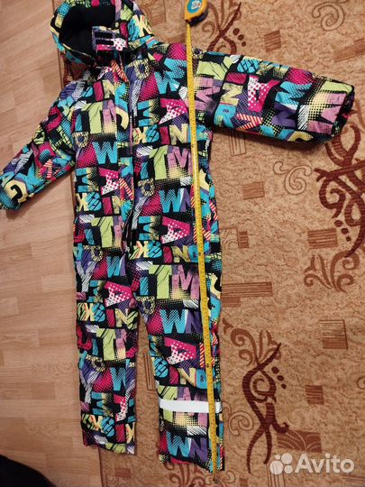 Зимний комбинезон для девочки 120