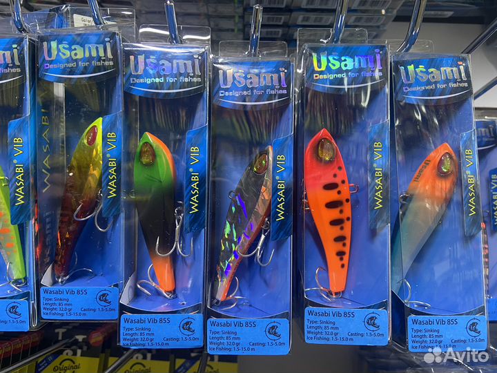 Воблер Usami Wasabi Vib