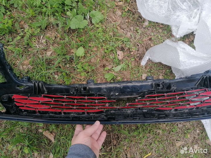 Бампер передний kia cerato 4 gt line