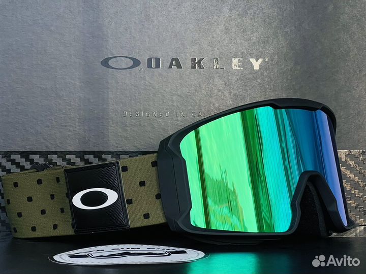 Горнолыжная маска Oakley Line Miner L Blockography