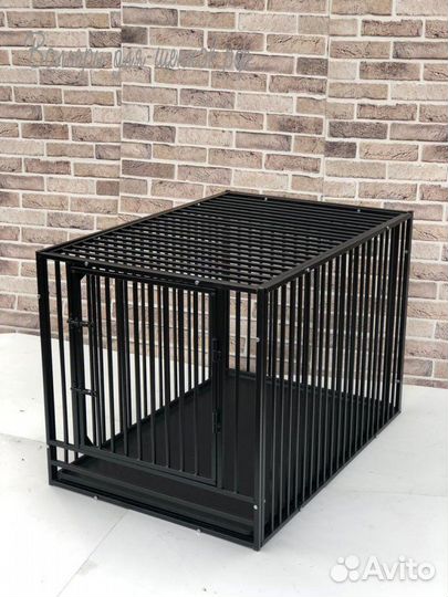Усиленная металлическая клетка с поддоном
