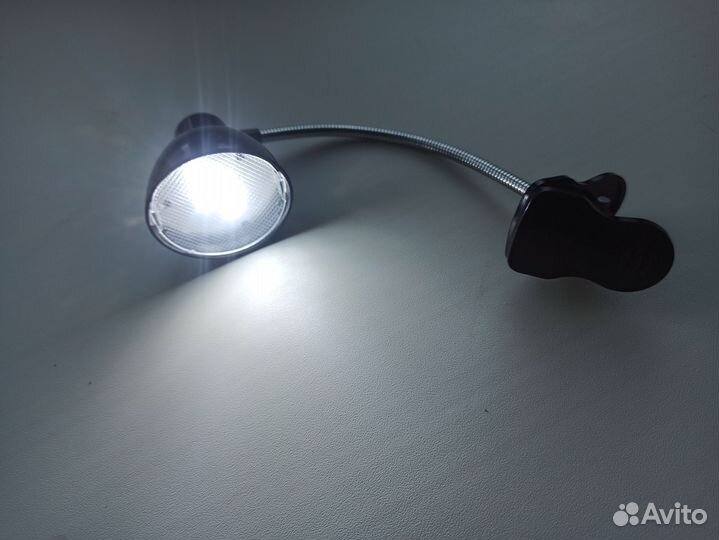 Фонарик на прищепке, фонарь