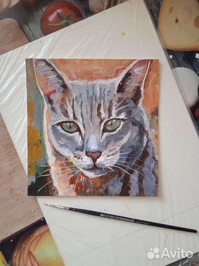 Картина акрилом 