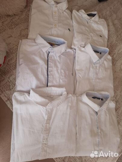 Рубашки 140-146-152-158 H&M,GeeJaY,Futurino