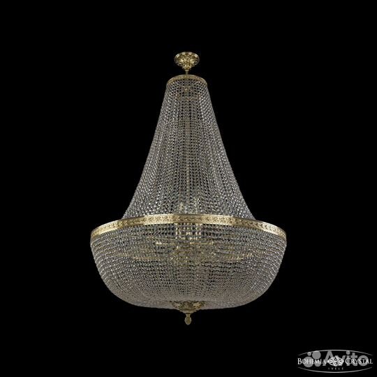 Люстра Богемия в спальню классика