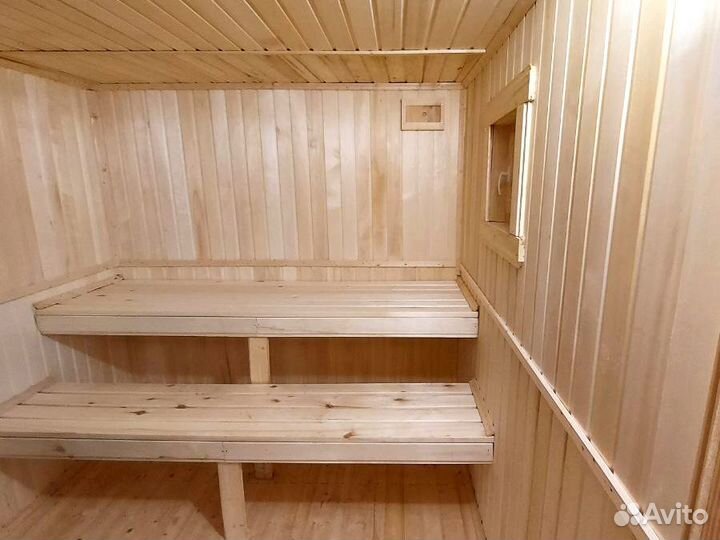 Баня с террасой