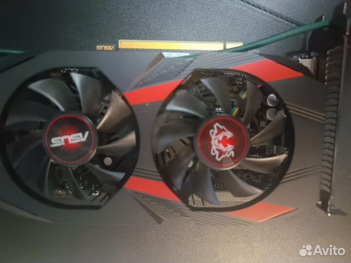 Видеокарта Asus cerberus-GTX1050TI-O4G