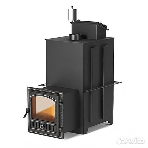 Печь для бани Эверест inox 28 (280) под обкладку