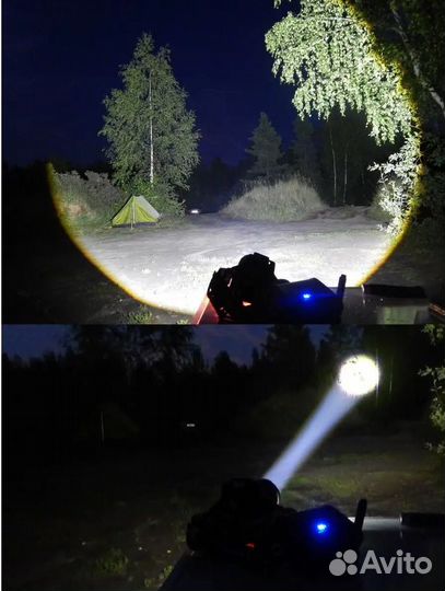 Мощный налобный фонарь светодиодный аккумуляторный