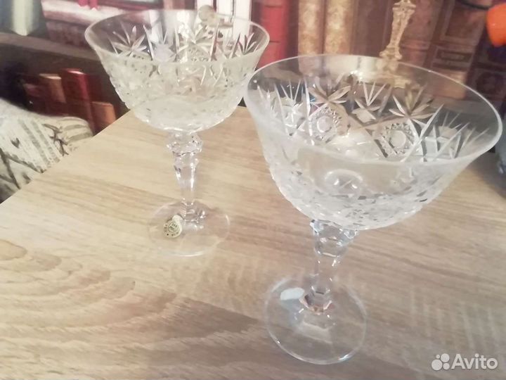 Хрустальные фужеры
