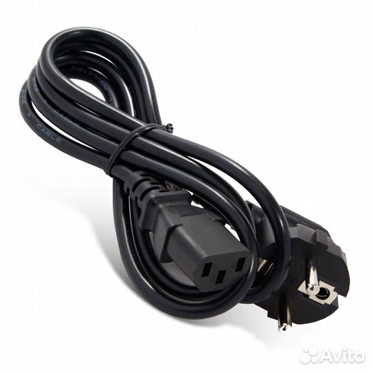 Кабель питания сетевой для компьютера 1,7 м