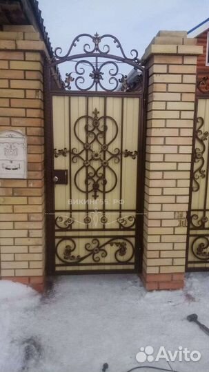 Кованые ворота и калитки