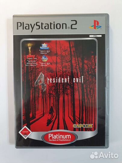 PS2 Resident Evil 4. Лицензия