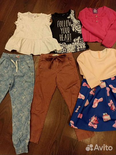 Вещи на девочку 110-122