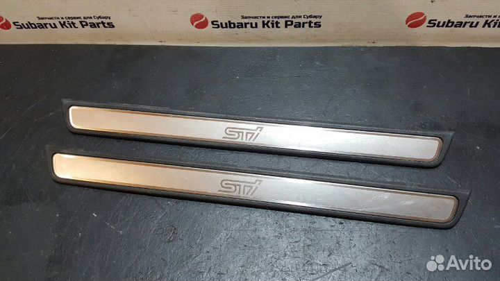 Накладки порогов Subaru Impreza Wrx Sti GRB EJ257