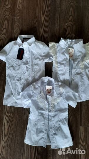 Блузка школьная новая