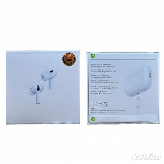 BT Гарнитура TWS PRO Type-C вакуумные ANC