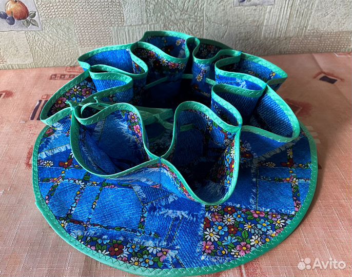 Текстильная ваза новая