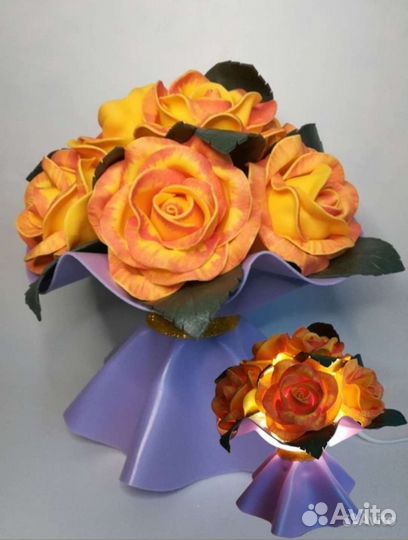 Букет светильник в подарок