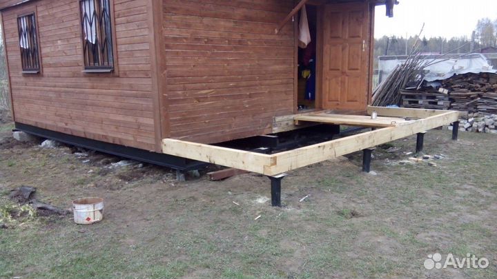 Фундамент под ключ, ремонт фундамента, монтаж свай