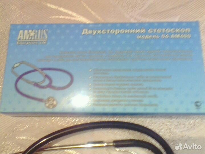 Стетоскоп / amrus/ модель 04-ам400(1шт)