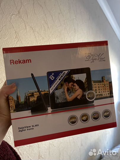 Цифровая фоторамка rekam DejaView SL885 новая
